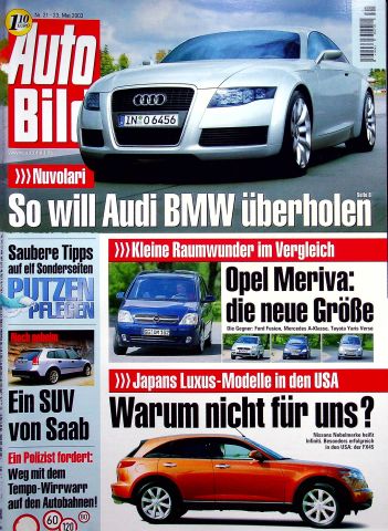 Deckblatt Auto Bild (21/2003)